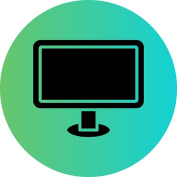 Lcd Vector Icon Design