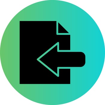 Import Vector Icon Design