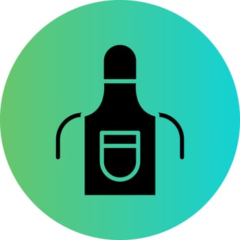Apron Vector Icon Design