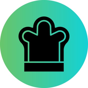 Chef Hat Vector Icon Design