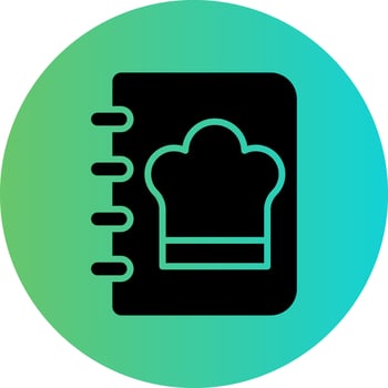 Cookbook Vector Icon Design