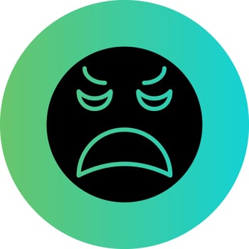 Sad Vector Icon Design