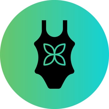 Swimsuit Vector Icon Design