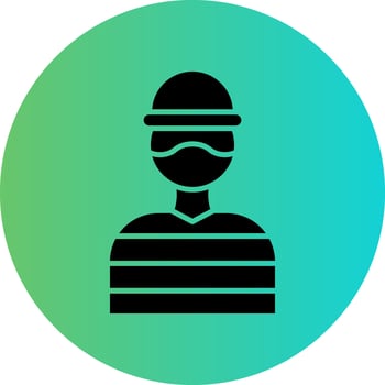Thief Vector Icon Design