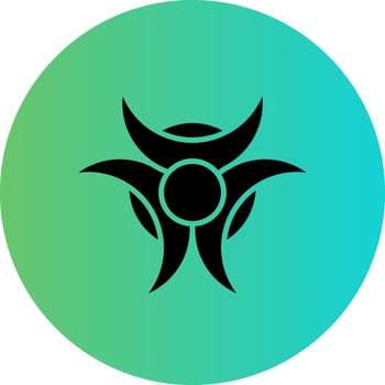 Hazardous Vector Icon Design