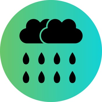 Rainy Vector Icon Design