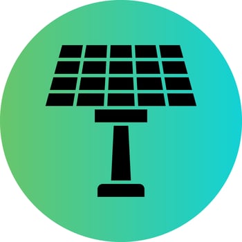 Solar Vector Icon Design