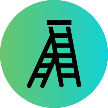 Ladder Vector Icon Design