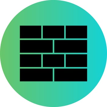 Brick Vector Icon Design