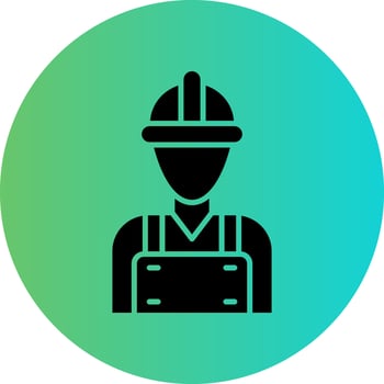 Worker Vector Icon Design