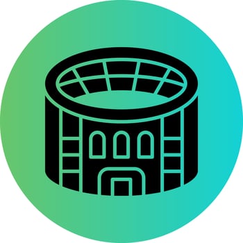 Stadium Vector Icon Design