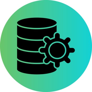 Data Management Vector Icon Design