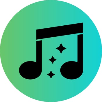 Music Vector Icon Design