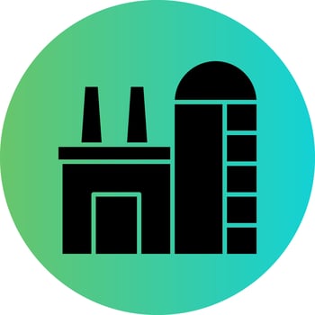 Silo Vector Icon Design
