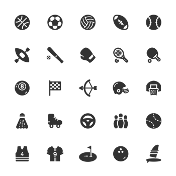 Icon set - Sport and activity png