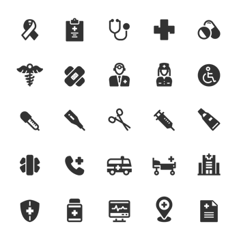 Icon set - Healthcare and Medical png