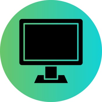 Lcd Vector Icon Design