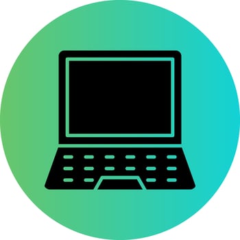 Laptop Vector Icon Design