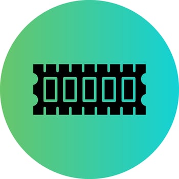 Ram Vector Icon Design