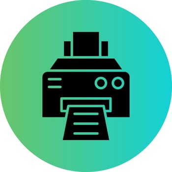Printer Vector Icon Design