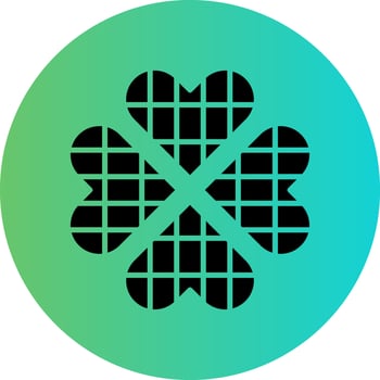 Waffle Vector Icon Design