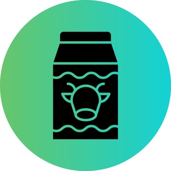 Milk Vector Icon Design