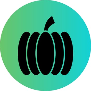 Pumpkin Vector Icon Design