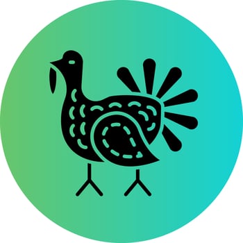 Turkey Vector Icon Design