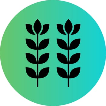 Wheat Vector Icon Design