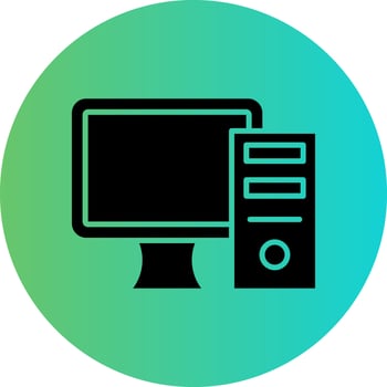 Pc Vector Icon Design