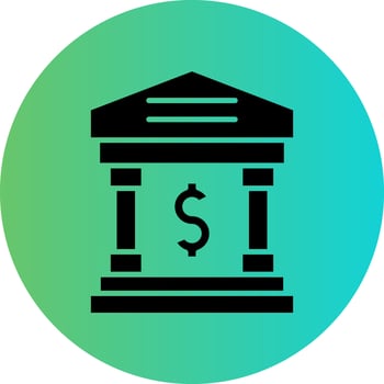 Bank Vector Icon Design