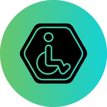 Disabled Vector Icon Design