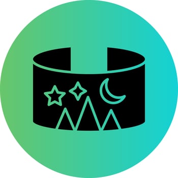 Panaroma Vector Icon Design