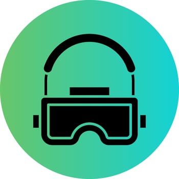 Headset Vector Icon Design