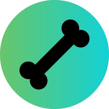 Bone Vector Icon Design