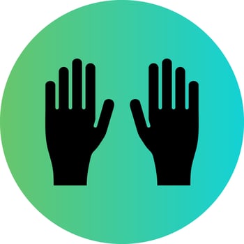 Gloves Vector Icon Design