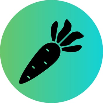 Carrots Vector Icon Design