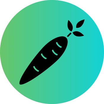Carrots Vector Icon Design