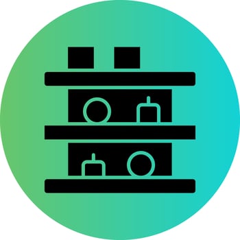 Shelves Vector Icon Design