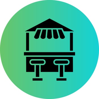 Street Food Vector Icon Design