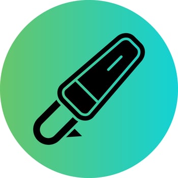 Metal Detector Vector Icon Design