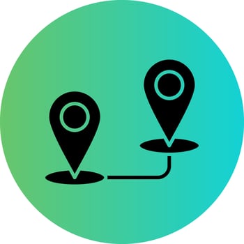 Itinerary Vector Icon Design