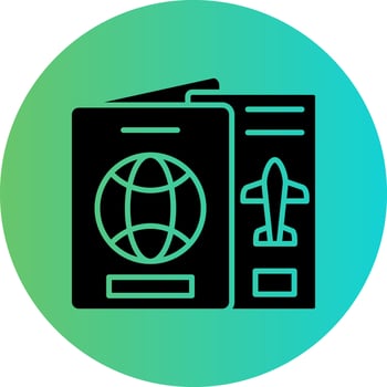 Flight Documents Vector Icon Design