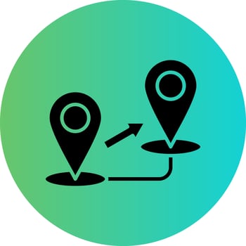 Migration Vector Icon Design