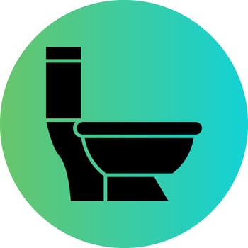 Toilet Vector Icon Design