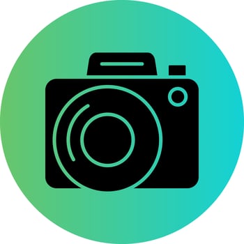 Camera Vector Icon Design