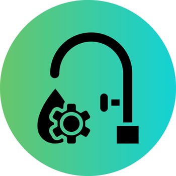 Water Management Vector Icon Design