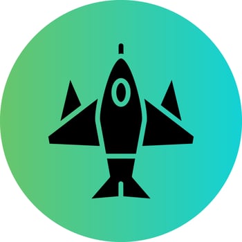 Jet Vector Icon Design