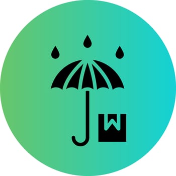 Keep Dry Vector Icon Design