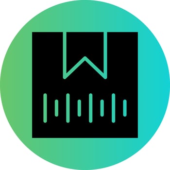 Package Barcode Vector Icon Design